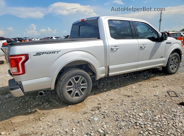 1FTEW1CP2GKF16121 2016 FORD F150 Silver Հետևի աջ