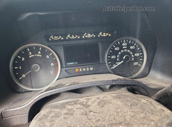 1FTEW1CP2JKC46816 2018 FORD F150 White Вид щитка приладів