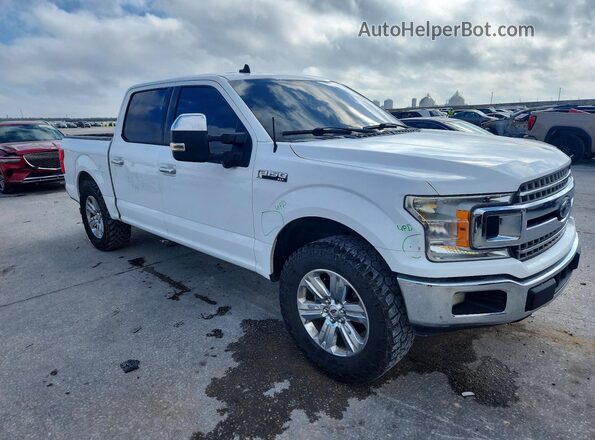 1FTEW1CP2JKC46816 2018 FORD F150 White Передня права чверть
