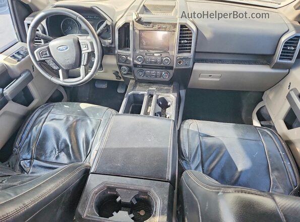 1FTEW1CP2JKC46816 2018 FORD F150 White Вид панелі приладів
