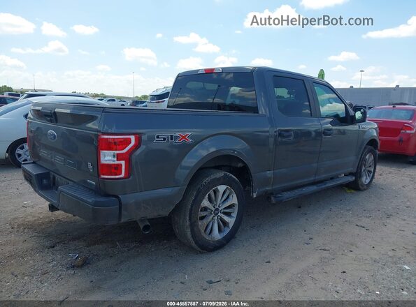 1FTEW1CP2JKD80631 2018 FORD F150 Gray უკანა მარჯვენა