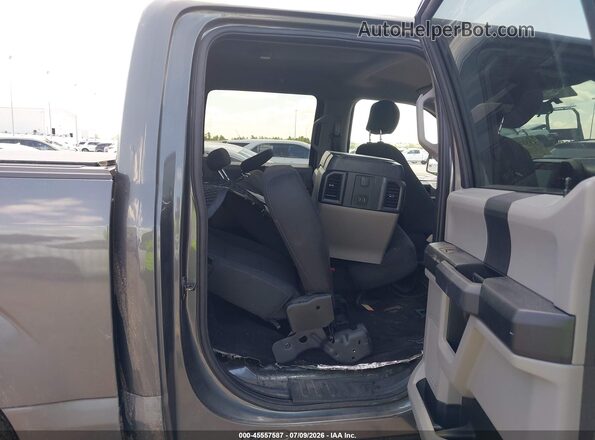 1FTEW1CP2JKD80631 2018 FORD F150 Gray VIN კოდის სტიკერის ხედი