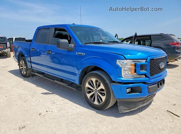 1FTEW1CP2KFD28975 2019 FORD F150 Blue Delantero derecho