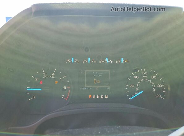 1FTEW1CP2KFD28975 2019 FORD F150 Blue Vista del cuadro de instrumentos