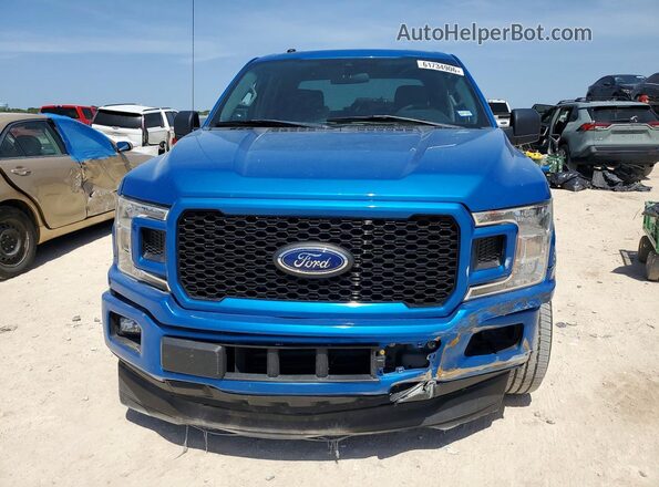 1FTEW1CP2KFD28975 2019 FORD F150 Blue Vista frontal