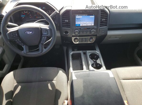 1FTEW1CP2KFD28975 2019 FORD F150 Blue Vista del salpicadero