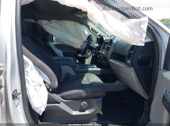 1FTEW1CP2KKF01255 2019 FORD F150 Silver წინა სალონის ხედი