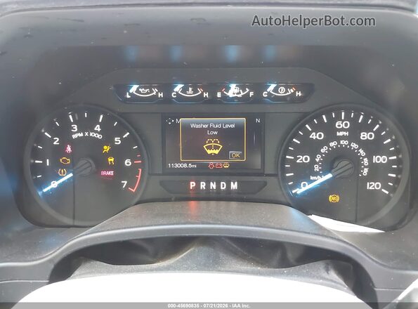 1FTEW1CP2KKF01255 2019 FORD F150 Silver უკანა სავარძლების ხედი