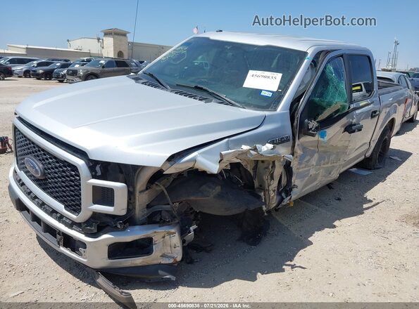 1FTEW1CP2KKF01255 2019 FORD F150 Silver წინა ხედი
