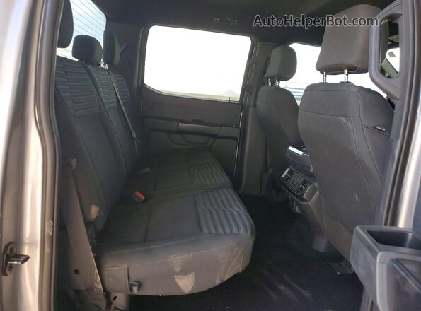 1FTEW1CP2NFA29684 2022 FORD F150 Silver Հետևի նստատեղերի տեսք