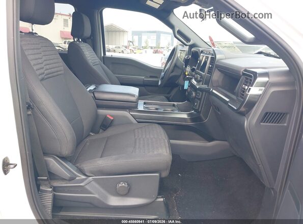1FTEW1CP2NKD77377 2022 FORD F150 White წინა სალონის ხედი