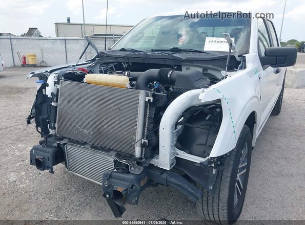 1FTEW1CP2NKD77377 2022 FORD F150 White წინა ხედი