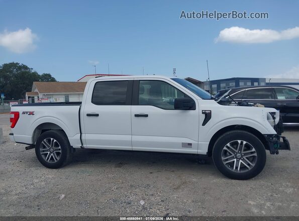 1FTEW1CP2NKD77377 2022 FORD F150 White სალონის 360-გრადუსიანი ხედი