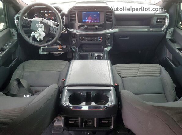 1FTEW1CP2PKE22451 2023 FORD F150 Red Widok deski rozdzielczej