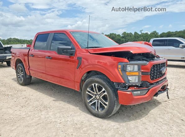 1FTEW1CP2PKE22451 2023 FORD F150 Red Przód prawy