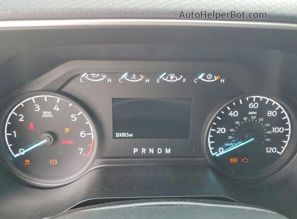 1FTEW1CP2PKE22451 2023 FORD F150 Red Widok zestawu wskaźników