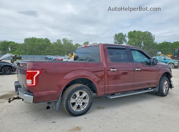 1FTEW1CP3GFC37060 2016 FORD F150 Brown Հետևի աջ