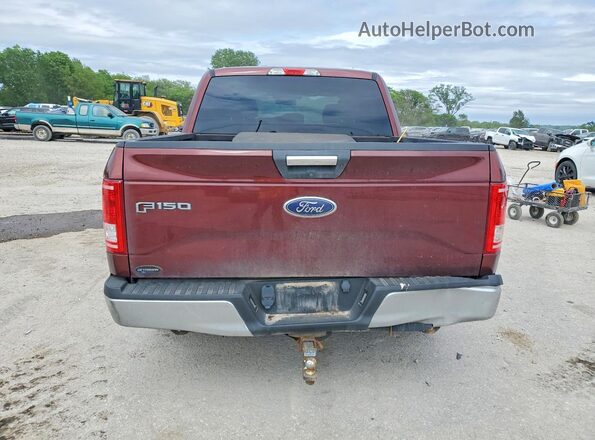 1FTEW1CP3GFC37060 2016 FORD F150 Brown Հետևի տեսք