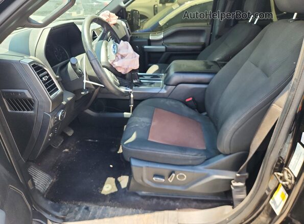 1FTEW1CP3GKF16371 2016 FORD F150 Black Սալոնի դիմացի տեսք