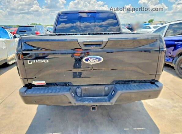1FTEW1CP3GKF16371 2016 FORD F150 Black Հետևի տեսք