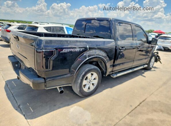 1FTEW1CP3GKF16371 2016 FORD F150 Black Հետևի աջ