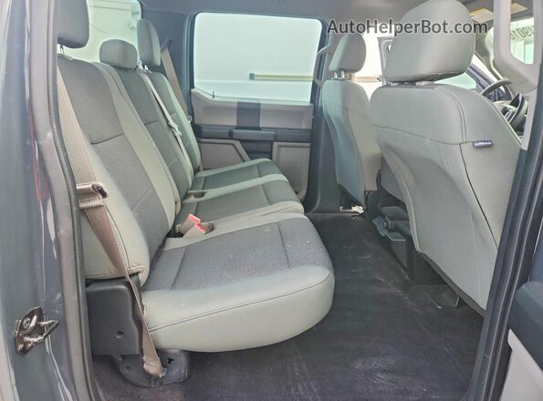 1FTEW1CP3GKF17553 2016 FORD F150 Gray Հետևի նստատեղերի տեսք
