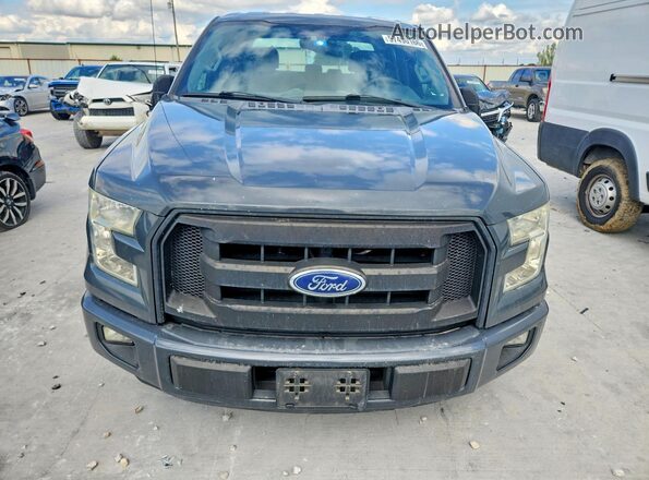 1FTEW1CP3GKF17553 2016 FORD F150 Gray Դիմացի տեսք