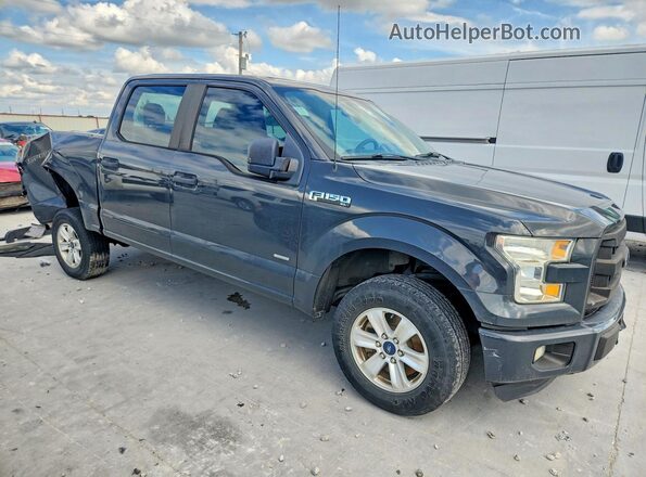 1FTEW1CP3GKF17553 2016 FORD F150 Gray Առջևի աջ