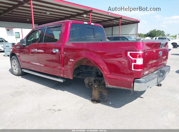 1FTEW1CP3JKF27572 2018 FORD F150 Red Tył lewy