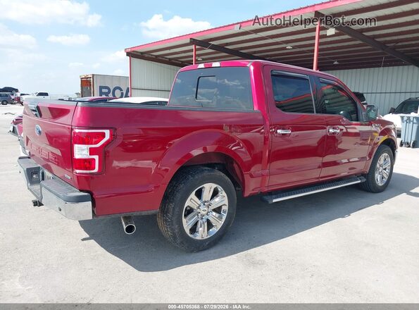 1FTEW1CP3JKF27572 2018 FORD F150 Red Tył prawy