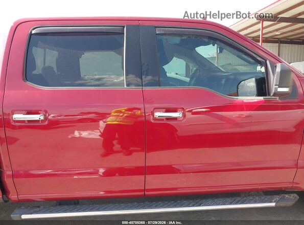 1FTEW1CP3JKF27572 2018 FORD F150 Red Widok wnętrza 360 stopni
