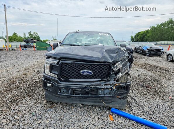 1FTEW1CP3KKE45178 2019 FORD F150 Black Front view