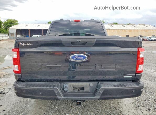 1FTEW1CP3NFA11596 2022 FORD F150 Черный Вид сзади