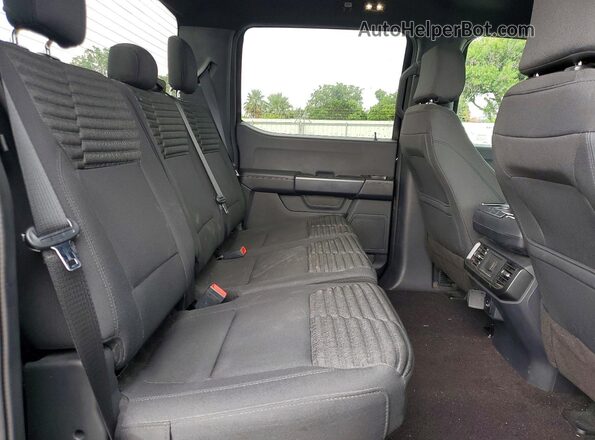 1FTEW1CP3NFA11596 2022 FORD F150 Черный Вид задних сидений