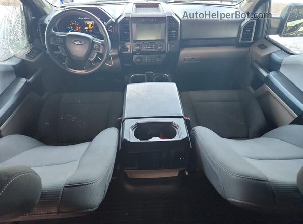 1FTEW1CP4HKE35588 2017 FORD F150 Gray Vista del salpicadero