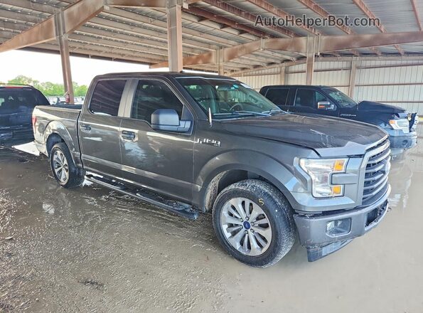 1FTEW1CP4HKE35588 2017 FORD F150 Gray Delantero derecho