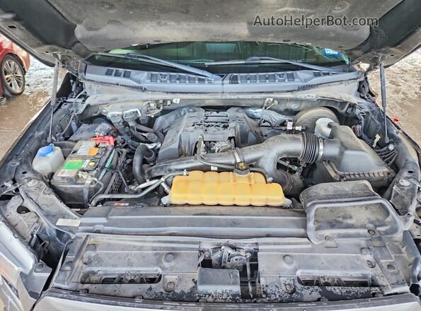 1FTEW1CP4HKE35588 2017 FORD F150 Gray Vista interior trasera