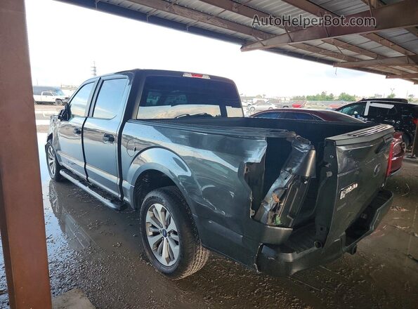 1FTEW1CP4HKE35588 2017 FORD F150 Gray Trasero izquierdo