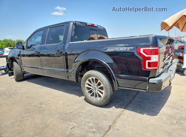 1FTEW1CP4JKE13211 2018 FORD F150 Black Trasero izquierdo