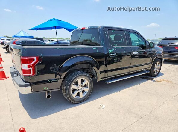 1FTEW1CP4JKF39696 2018 FORD F150 Black Tył prawy