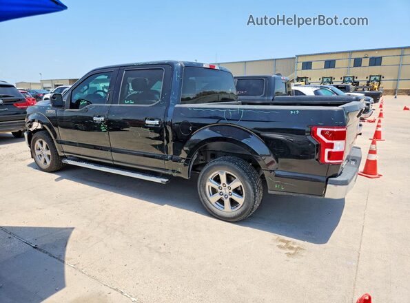 1FTEW1CP4JKF39696 2018 FORD F150 Black Tył lewy