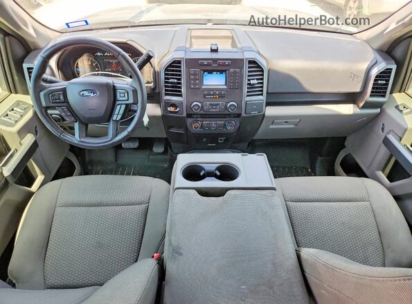 1FTEW1CP4JKF39696 2018 FORD F150 Black Widok deski rozdzielczej