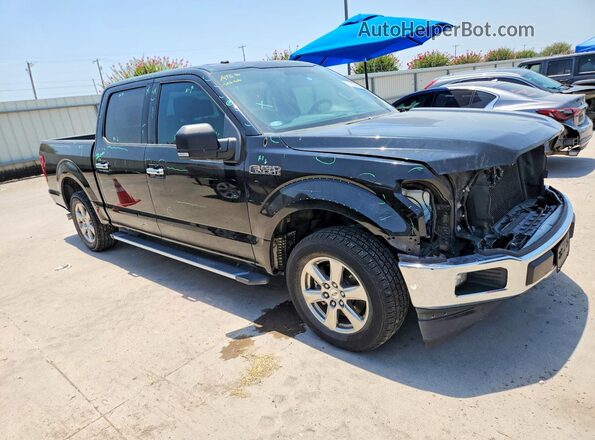 1FTEW1CP4JKF39696 2018 FORD F150 Black Przód prawy