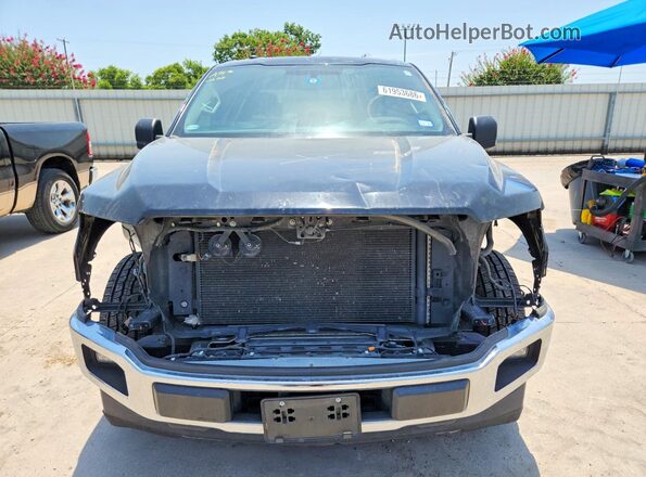 1FTEW1CP4JKF39696 2018 FORD F150 Black Widok z przodu