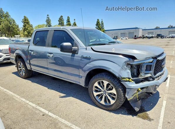 1FTEW1CP4KKC77955 2019 FORD F150 Gray Առջևի աջ