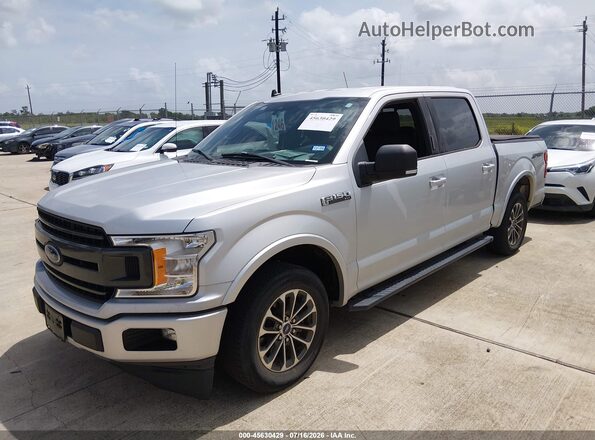 1FTEW1CP4KKF15397 2019 FORD F150 Silver Vista tres cuartos delantera izquierda