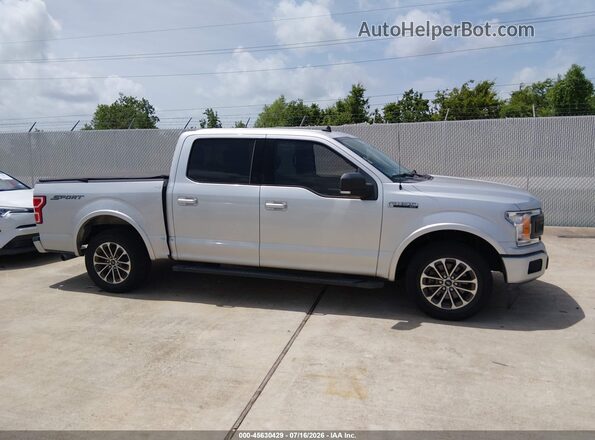1FTEW1CP4KKF15397 2019 FORD F150 Silver Vista interior trasera