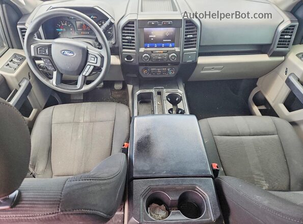 1FTEW1CP4LFB32974 2020 FORD F150 Серебряный Вид панели приборов