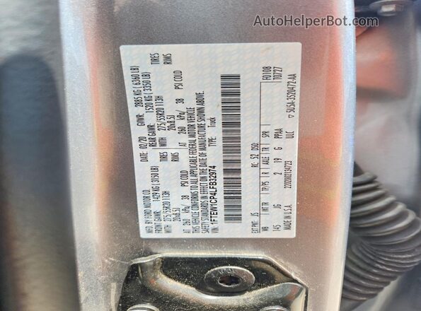1FTEW1CP4LFB32974 2020 FORD F150 Серебряный Вид подкапотного пространства