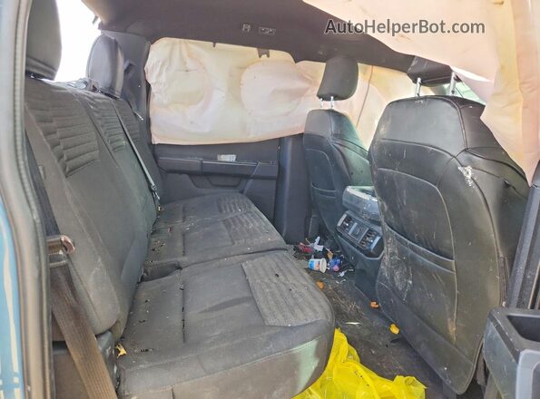 1FTEW1CP4PKD21590 2023 FORD F150 Blue Հետևի նստատեղերի տեսք